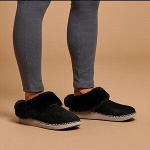 Olukai Womens Slippers Ku‘i Booties Size 11 $140 in Black/Fog